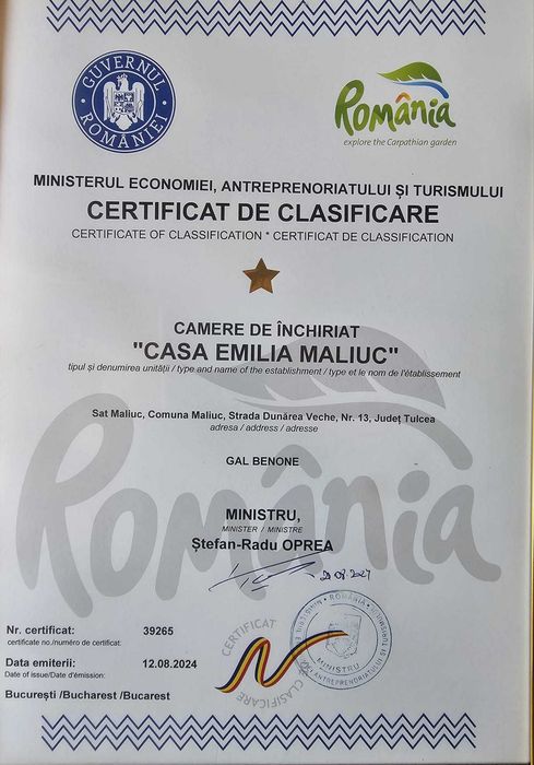 CAMPING turistic în DELTA Dunării