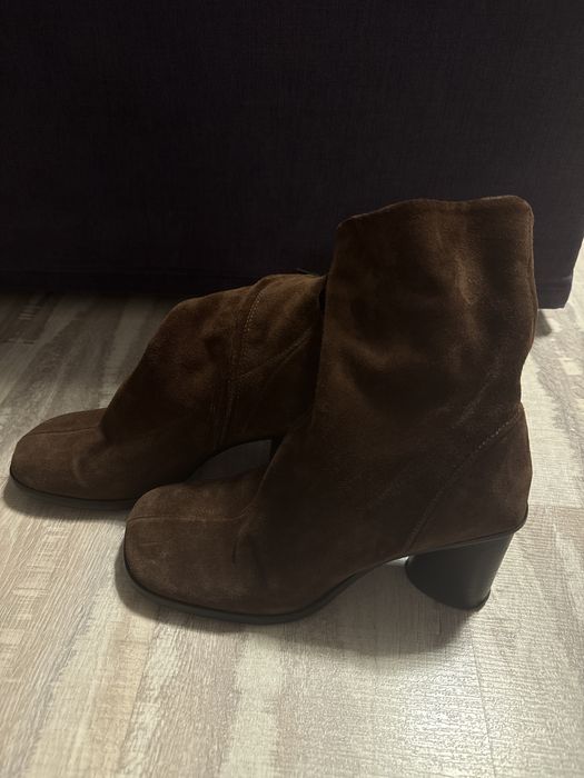 Cizme de piele zara