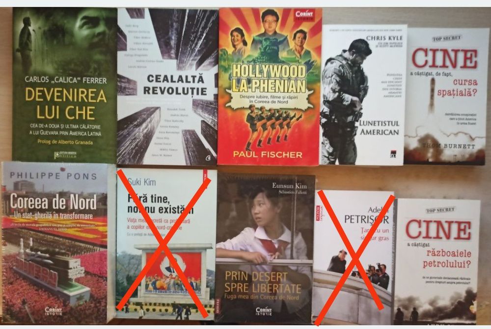 Carti de istorie, geopolitica (lichidare biblioteca)