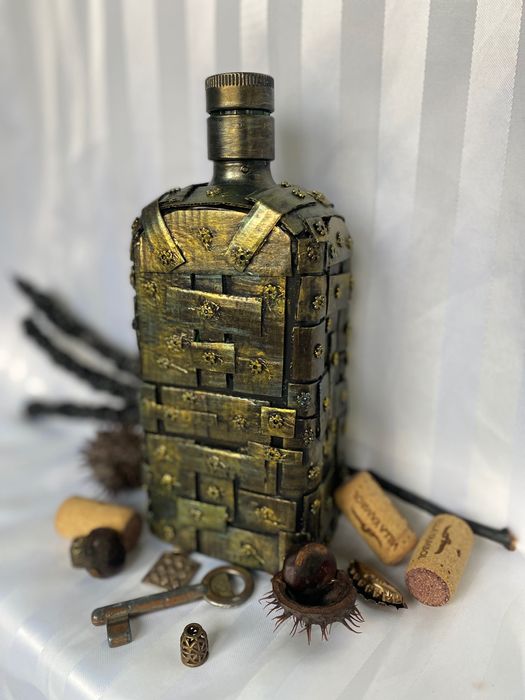 Ръчно рисувани бутилки