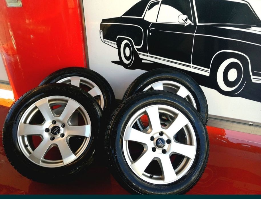 Anvelope de iarnă Dunlop 235/55/17 5x112 cu jante R 17