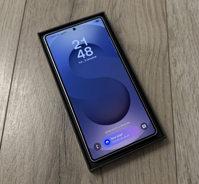 Samsung S25 ULTRA, 512GB, RAM 12GB, Titanium Silverblue IMPECABIL/GARANTIE 2027