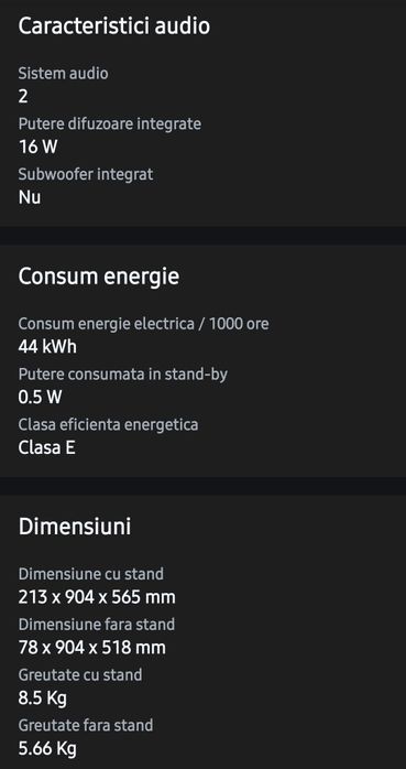 Televizor LED Star-Light 100 cm  Full HD