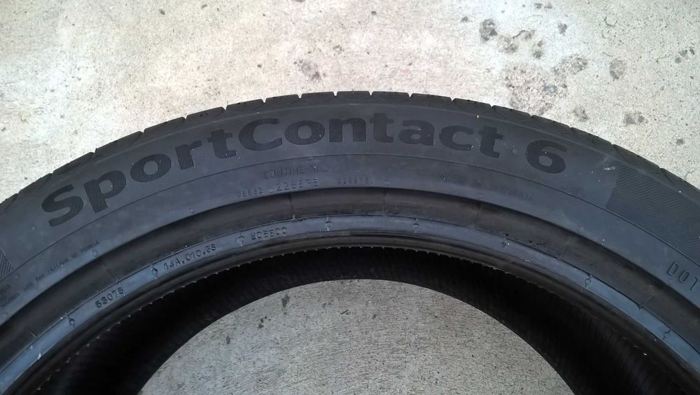 O anvelopa vara 285 35 19 continental sportcontact 6 cu 7 mm 2020