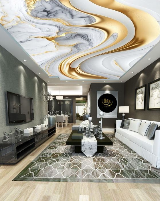 Натяжные потолки 90 сум