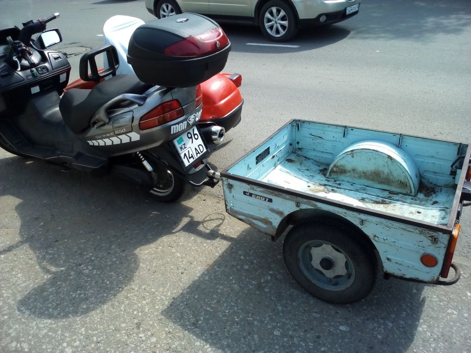 Прицеп Енот для мотоцикла
