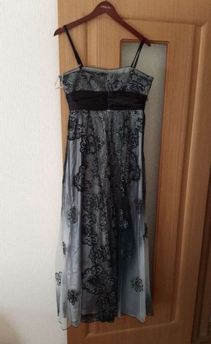 Вечернее платье в пол 46-48 р б/у