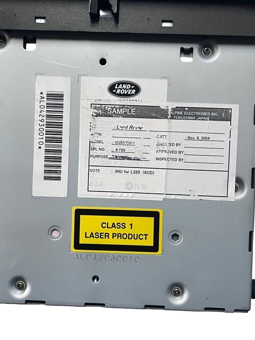 Player Cd/Dvd Sistem De Navigatie Land Rover Range Rover Sport Ls_, L3