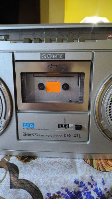 Radiocasetofon Sony CFS47L