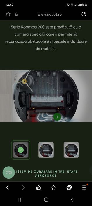 Robot aspirator iRobot Roomba i7