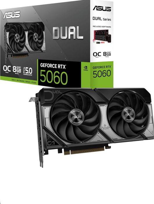 Asus dual geforce RTX 5060 original! Kam qolgan ulgurib qolila