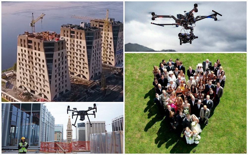 Съемки с квадрокоптера DJI Air 2