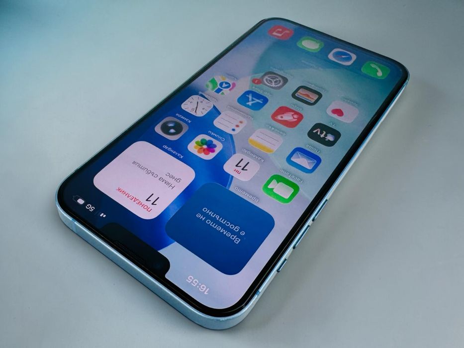 Apple iPhone 14 Plus 128GB Blue Отличен! Гаранция!