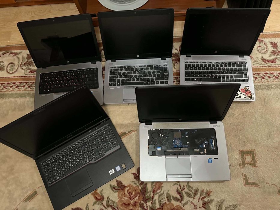 ЛОТ Лаптопи за части HP, Lenovo, Fujitsu, Terra