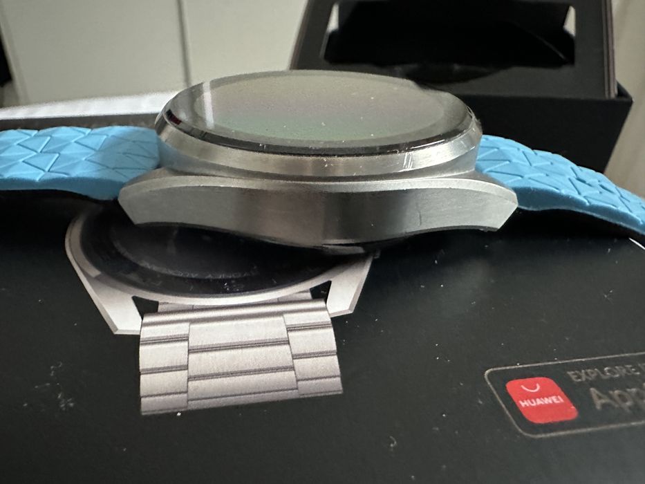 Huawei  Watch 3Pro titan/safir la cutie full.DEFECT ECRANUL