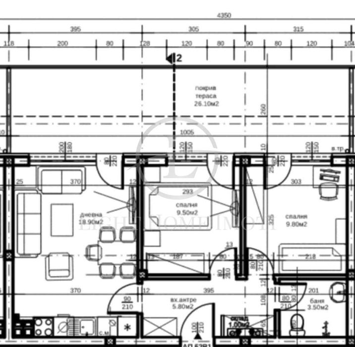 Продава се Тристаен апартамент в Пловдив, Южен - 83 кв.м за 1352 €/кв.м - Снимка #10