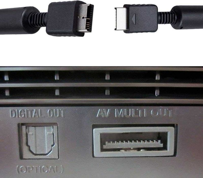 [ PS2/PS3 > Оригинален AV cable за PlayStation 3 / PlayStation 2