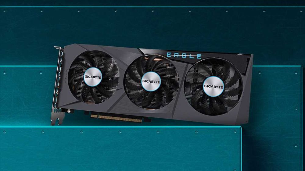 Видео карта Gigabyte Radeon™ RX 6600 EAGLE, 8GB GDDR6, 128-bit