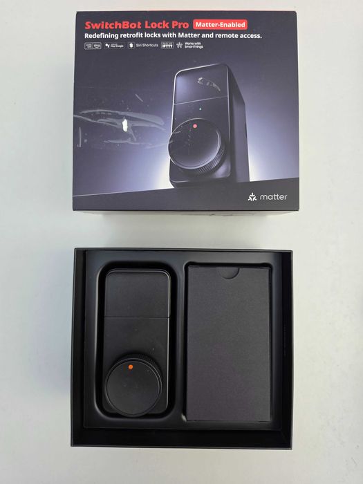 SwitchBot Lock Pro – Încuietoare inteligentă cu blocare automată Matter, alexa, google, samsung