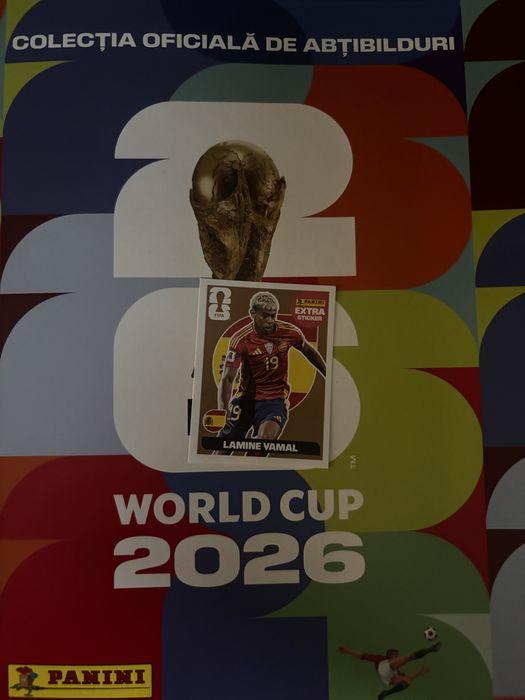 Extra stickers WC 2026 Yamal Bronze respectiv Modric Bronze