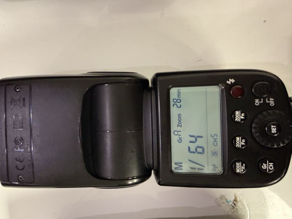 Blit Flash Godox TT600 Non-TTL Patina Universala Mod Manual