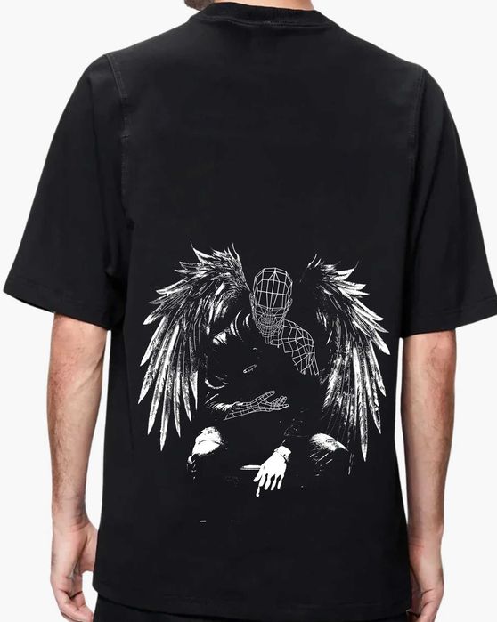 Unic! Tricou original Hamza model Travis barbati negru M (nou-cutie)