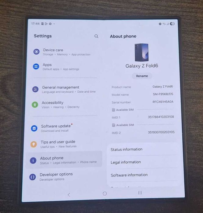 Samsung Galaxy Z Fold 6 512GB -  pliabil PREȚ FIX