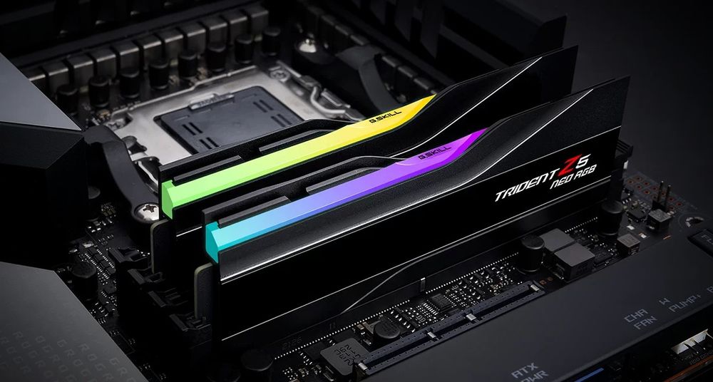 G.Skill Trident Z5 NEO RGB Black 32GB DDR5 (2x16GB) 6000MHz CL36 EXPO.