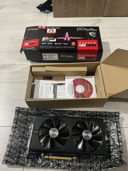 Видео карта sapphire pulse rx580 8 gb