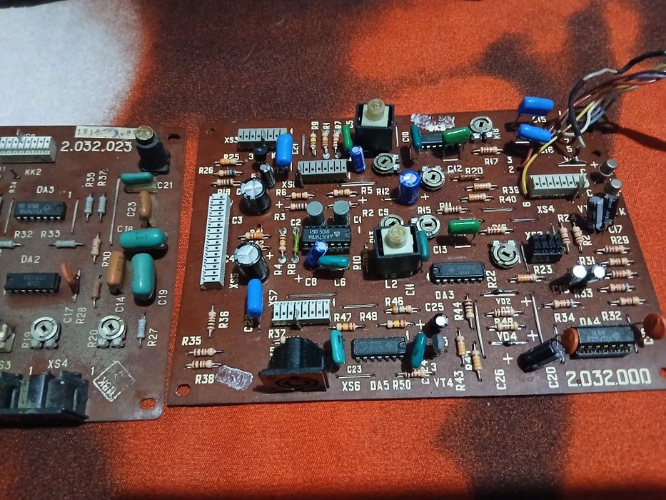 Placa preamplificare capete magnetofon rostov