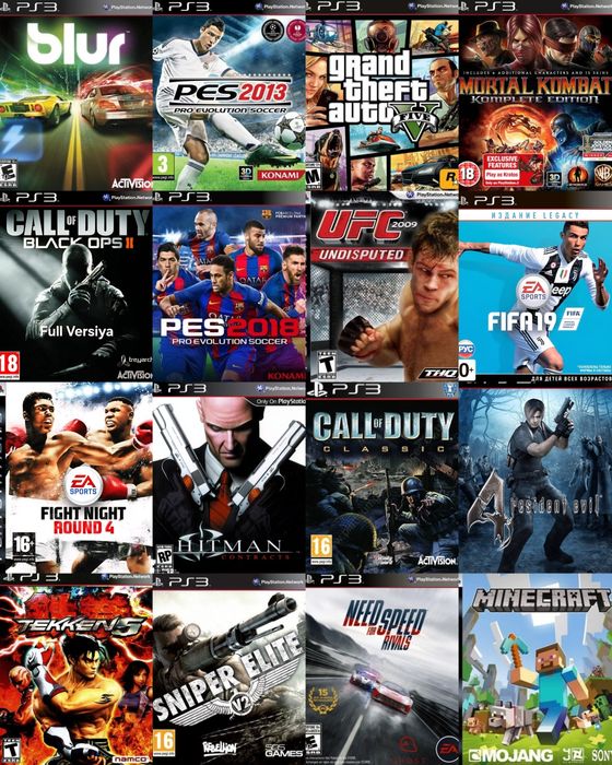 PlayStation 3 slim +Top Games