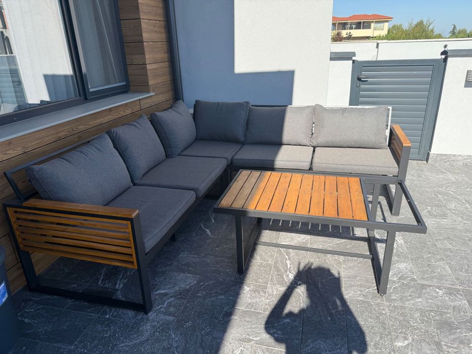 Градински сет /ъглов