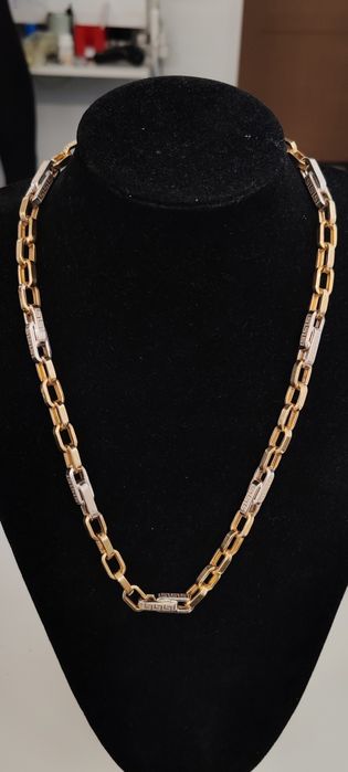 Lanț bărbați model Versace Aur 14k Gr 37,39 cod unic 3988 lungime 60cm
