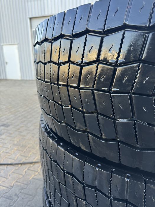 Set 4 anvelope cu jante Hankook 315/60/22.5 dot 2021