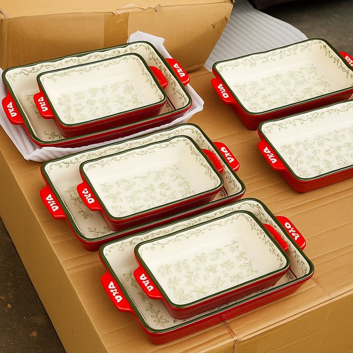 Набор форм для духовки керамический