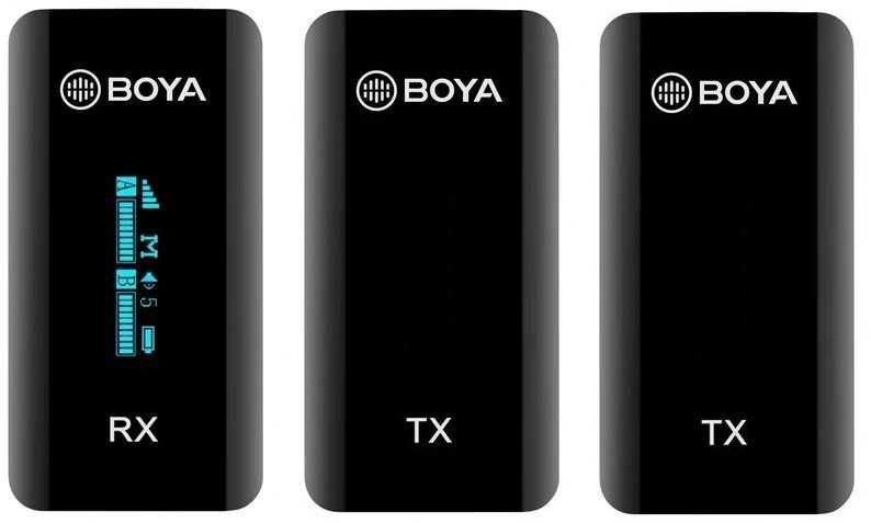 BOYA BY-XM6-K2 двойной беспроводной микрофон