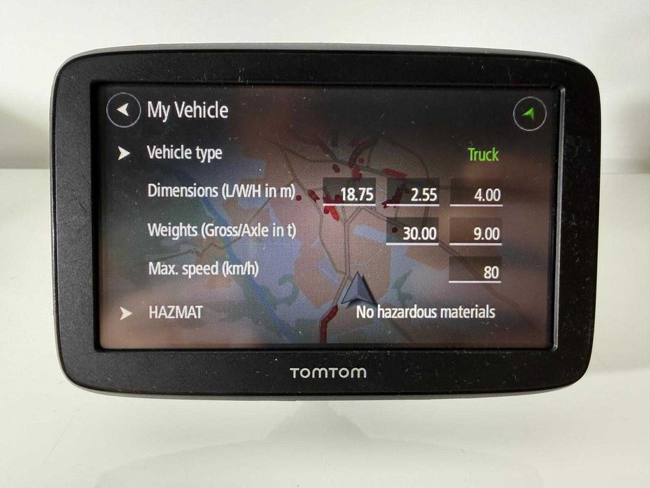 GPS Tir Tomtom VIA 52 / GO 50 NAV4  harta Europa HM TRUCK v1165.13089