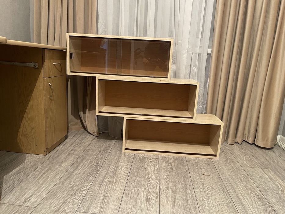 Настольная надстройка (модуль) с полками 73×25×84 см