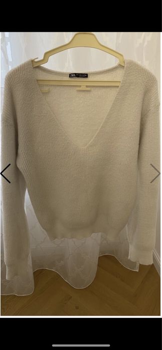 Кофта Зара 2000 белого цвета