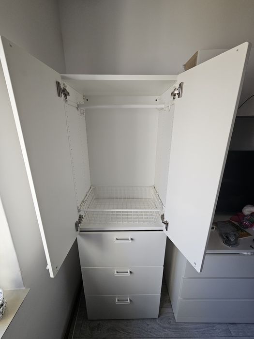 Dulap Smastad/Platsa Ikea alb