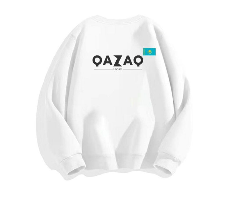 Худи с принтом QAZAQ