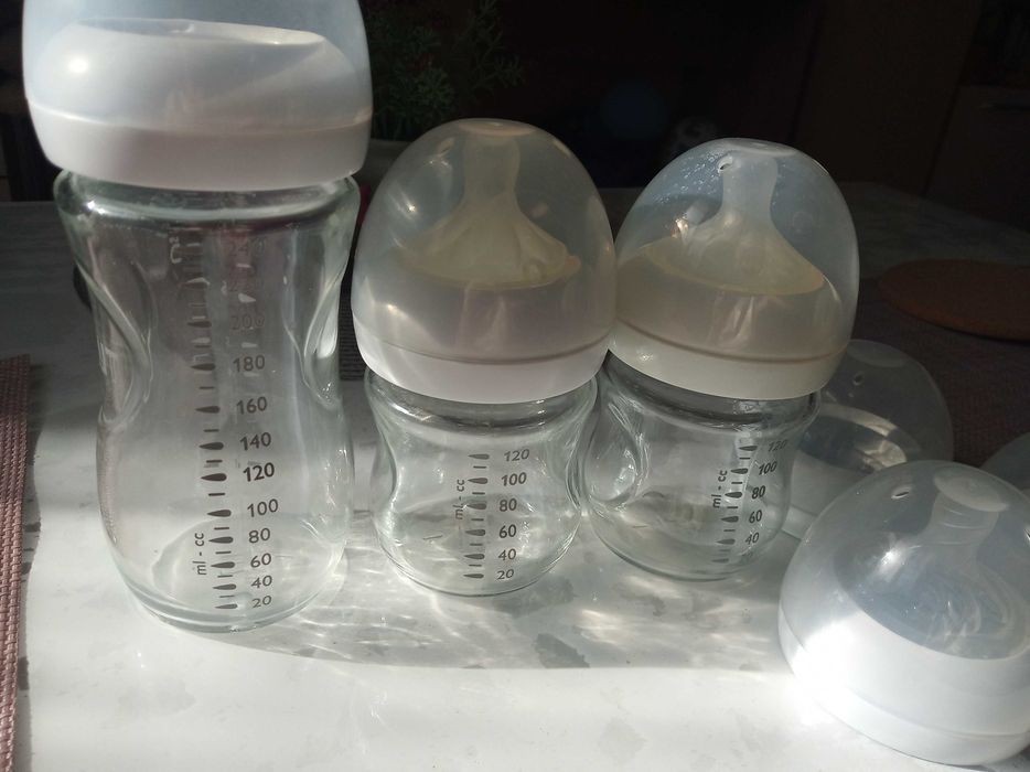 стъклени шишета за бебе philips avent, 120 ml 240 ml