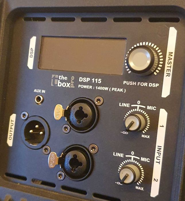 BOXE ACTIVE 1400 W (2 buc) - the box pro DSP 115 - HUSE transport