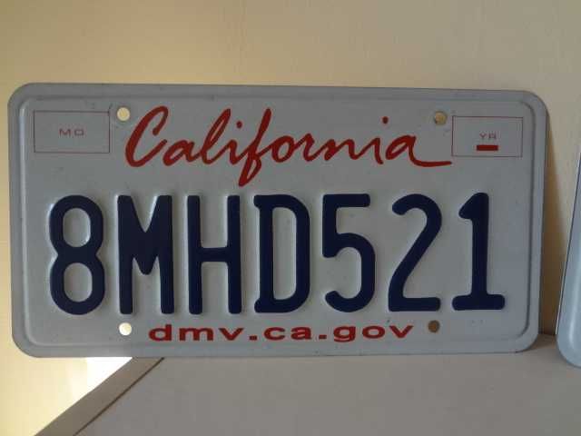 Автомобилни номера (регистрационни табели) от САЩ