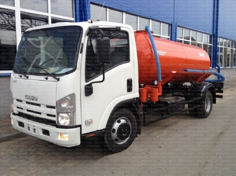 Ассенизатор Гавнавоз Assenizator Gavnavoz ISUZU Avto современные 5 куб