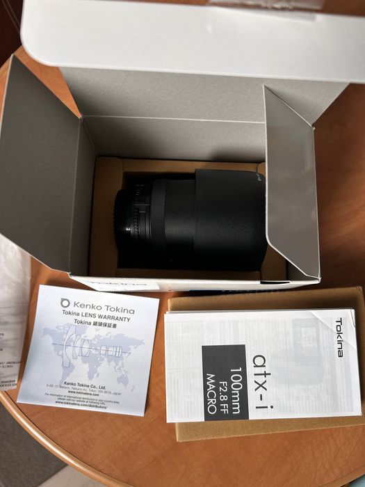 Обектив tokina atx-i 100mm f2.8 macro за Nikon