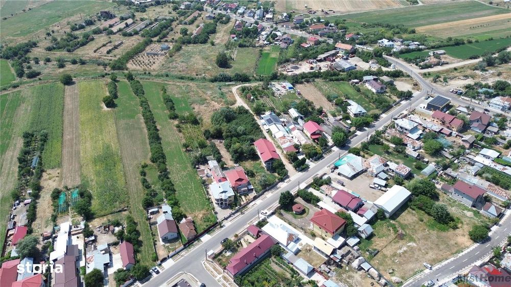 Teren  4.699mp sat Milcov de vanzare la sosea