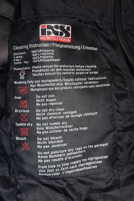 IXS рокерско яке 3XL Waterproof с протектори