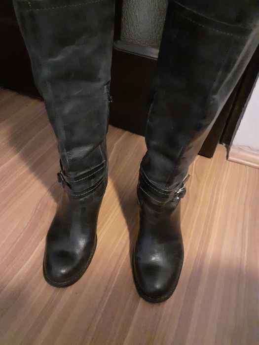 Cizme piele naturala 100%_38/il passo