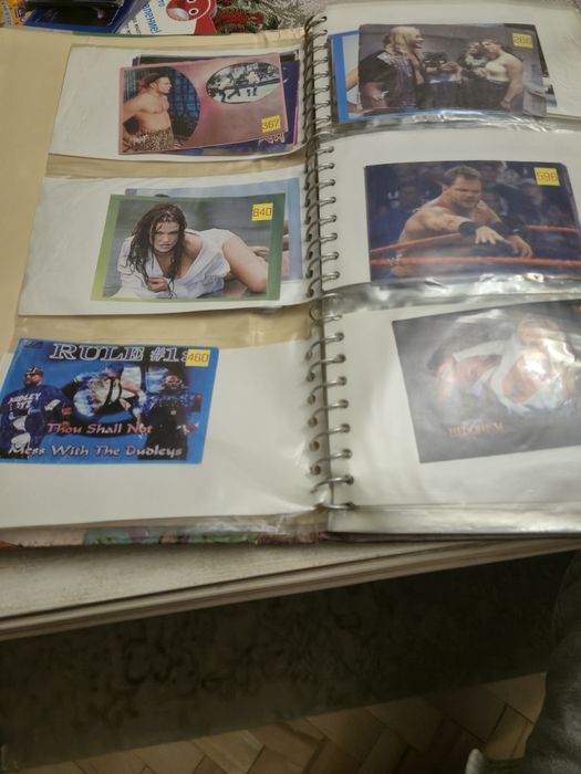 WWF листчета (най-различни)